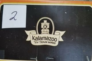 Kalamazoo 4 - 4 - 0 U.  P.  R.  R Locomotive 11 G scale 3