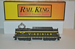 Rail King By Mth Virginian Rectifier Electric Engine W/protosound 2.  0 O Gauge Ob