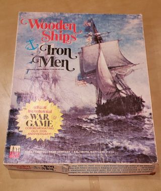 Avalon Hill - 1981 Wooden Ships And Iron Men