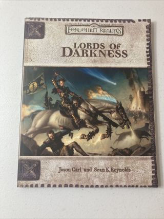 Lords Of Darkness (dungeons & Dragons) (forgotten Realms) (2001) Paperback