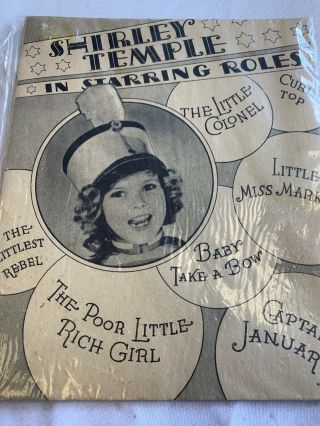 Vintage Shirley Temple In Starring Roles 1936