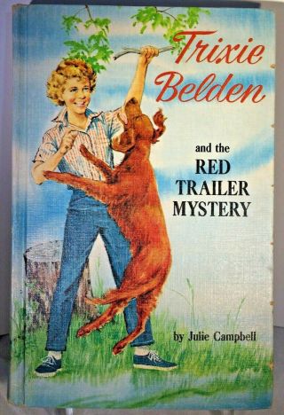 Trixie Belden And The Red Trailer Mystery Book By Julie Campbell 1965