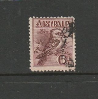 Australia 1913/4 6d Kookaburra Sg 19