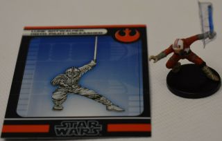 Star Wars Miniatures Force Unleashed Luke Skywalker Hoth Pilot 13/60