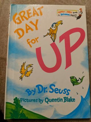 Bright & Early Books: Great Day For Up By Seuss (1974,  Hardcover)