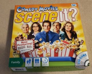 Scene It? Comedy Movies Dvd Game,  Complete