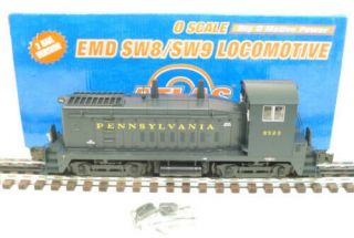 Atlas 6128 - 2 Pennsylvania Emd Sw - 9 Diesel Locomotive [3rail] Ex/box