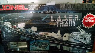 Lione Lvintage L.  A.  S.  E.  R (land And Space Early Reaction) Train 1981