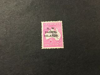 Nw Pacific Islands Stamp Scott Cat.  37 Slight Cancel