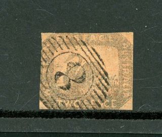 Western Australia 1857 Two Pence Imperforate Fine - (f488)