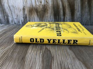 1956 Old Yeller By Fred Gipson Hardback Book 2