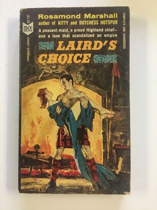 Laird’s Choice Rosamond Marshall Vintage Historical Romance Gga Paperback