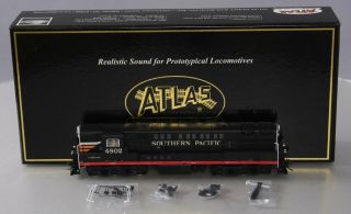 Atlas 7707 Ho Scale Southern Pacific Fm Trainmaster Diesel Loco 4802 W/dcc Ln