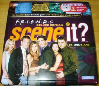 Friends Scene It Dvd Deluxe Edition In Tin Board Game