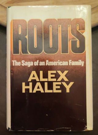Vintage 1st Doubleday Edition Roots African American Slavery Hc Alex Haley 1976