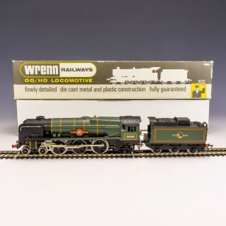 Wrenn Railways 00 Gauge - W2238 4 - 6 - 2 Clanline B.  R.  Green Locomotive - Boxed