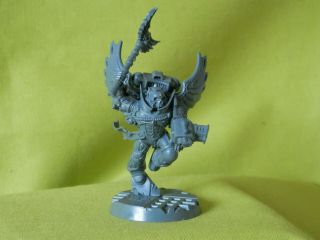 A6 Warhammer 40k Space Marine Army - Blood Angels Chaplain With Jump Pack