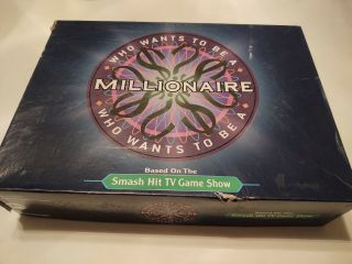 Who Wants To Be A Millionaire Board Game Abc Smash Hit Tv Game Show Pressman