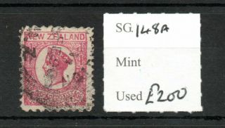 Zealand 1873 1/2d Pale Dull Rose Perf 10 X 12.  5 Sg148a Sg Cv £200
