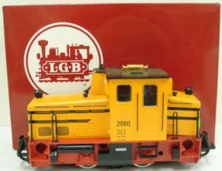 Lgb 2060h Yellow Diesel Locomotive With Horn Ex/box