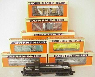Lionel 6 - 11744 York Central O Gauge Passenger/freight Train Set Ex/box