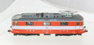Ho - Hag Swiss - Orange Electric Locomotive Sbb Cff Ffs - 210