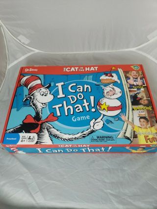 Cat In The Hat I Can Do That Game Complete