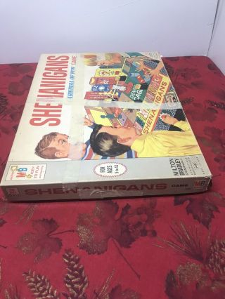 Vintage 1966 Shenanigans Board Game Complete Milton Bradley 4480 Carnival Fun 2