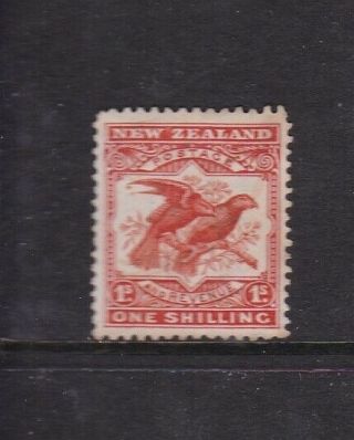 Zealand 1908 1/ - Orange - Red No Gum