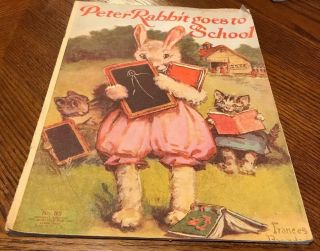 Peter Rabbit Goes To School By Unknown)