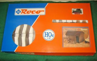 Roco 31004 Hoe 1:87 Narrow Gauge Railroad Set - Locomotive & 6 Cars Ccho127