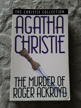 Fontana Books Agatha Christie The Murder Of Roger Ackroyd P/b