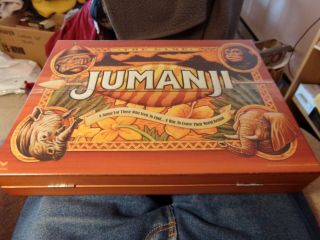 Jumanji The Game In Real Wooden Box Toys Puzzles Board Games Fun Family