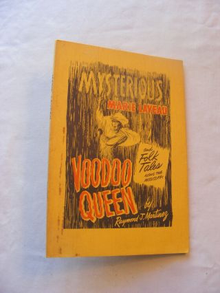 Mysterious Marie Laveau,  Voodoo Queen,  & Mississippi Folk Tales (1956) Martinez