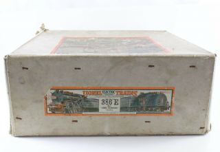 Lionel Prewar O 386e Steam Freight Train Set Carton & Box Only