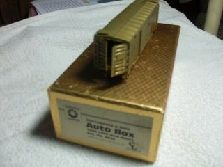 Ho Brass Chesapeak & Ohio Auto Box W/ End Doors By Oriental Limited Of Korea