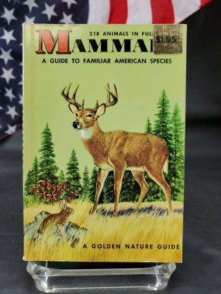 Mammals A Guide To Familiar American Species A Golden Nature Guide 1955.