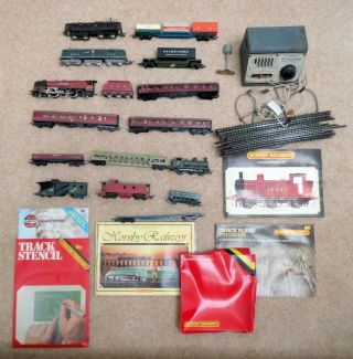 Hornby Oo Gauge Duchess Of Sutherland & Other Locomotives Wagons Control Rails