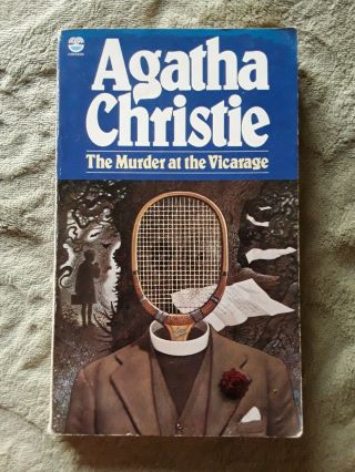 Fontana Books Agatha Christie The Murder At The Vicarage 1981 P/b