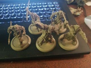 Warmachine Hordes Everblight Blighted Ogrun Warspears Incomplete