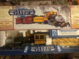 Bachmann Big Hauler Silverton Flyer G Scale Steam Locomotive Train Set 2