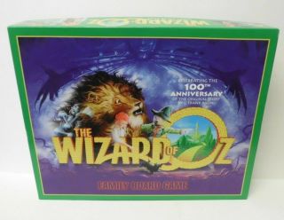 The Wizard Of Oz Family Board Game 100th Anniversary 1999