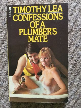 Timothy Lea Confessions Of A Plumbers Mate Futura 1975 Pb