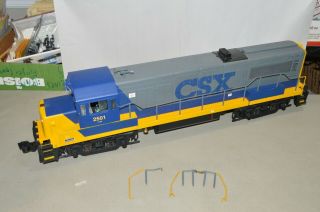 G Scale Aristo - Craft Csx Transportation Rr Ge U25b Locomotive Train