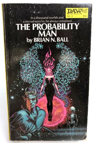 The Probability Man Brian N.  Ball Daw 3 Science Fiction 1st Printing Fantasy