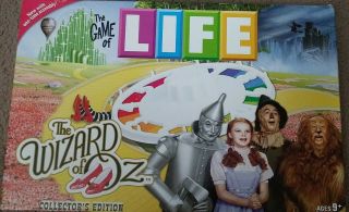 The Game Of Life Wizard Of Oz Collector’s Edition Hasbro Complete.