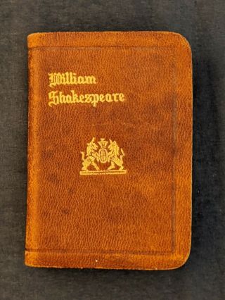 Knickerbocker Miniature Leather Book King Henry Vi Part Ii William Shakespeare
