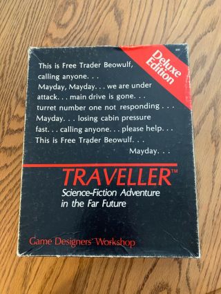 Traveller Deluxe Edition [box Set] - - Games Designer Workshop