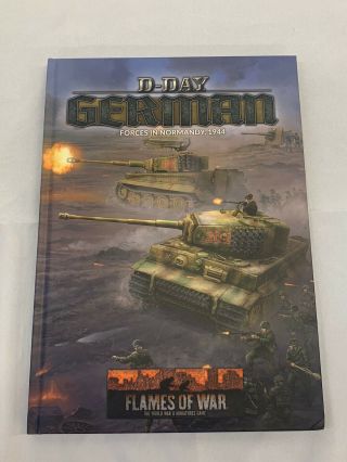Flames Of War: Ww2 - D - Day German (hardcover)