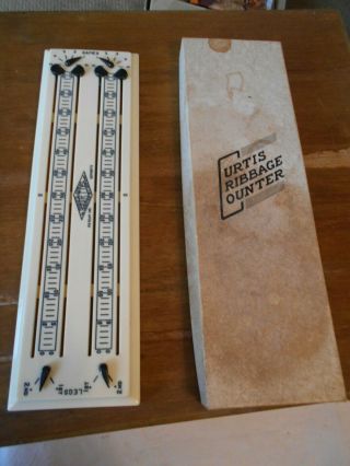 Curtis Cribbage Board Counter 14 "